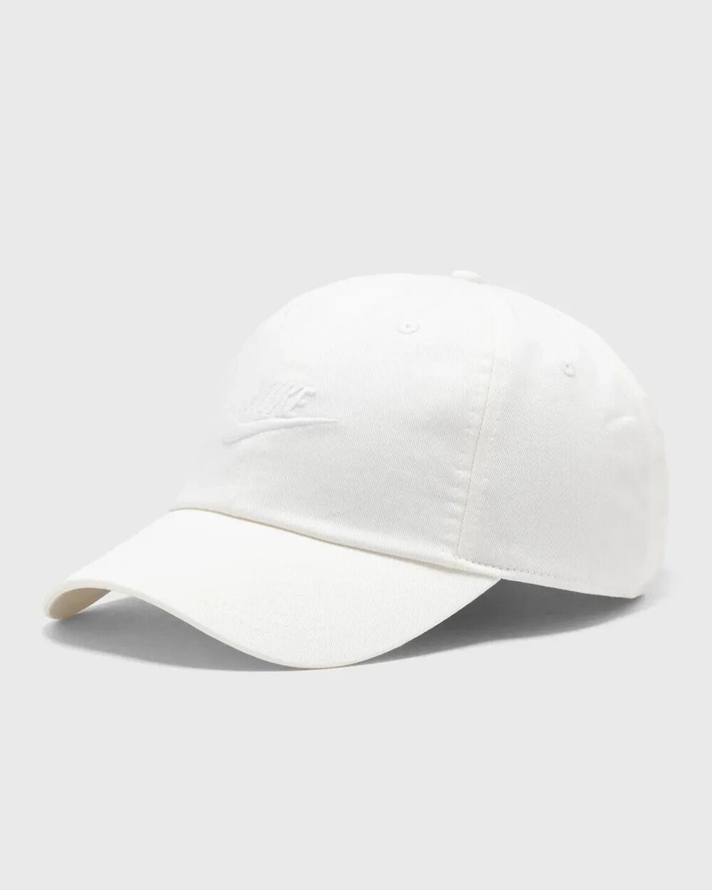 Nike Club Unstructured Futura Wash Cap Sail White Hat Size M/L FB5368 133 NWT